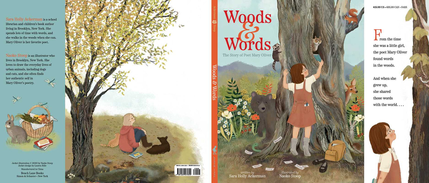 Woods & Words by Sara Holly Ackerman: Hardcover; 40 pages / English