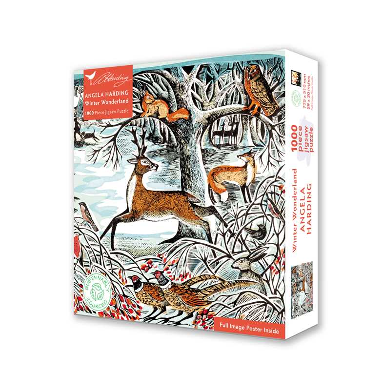 Adult Sustainable Jigsaw Puzzle: Angela Harding: Winter Wonderland by: Jigsaw; 1 pages / English