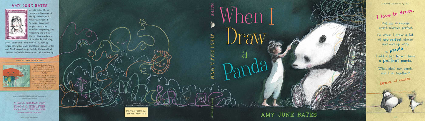 When I Draw a Panda by Amy June Bates: Hardcover; 40 pages / English