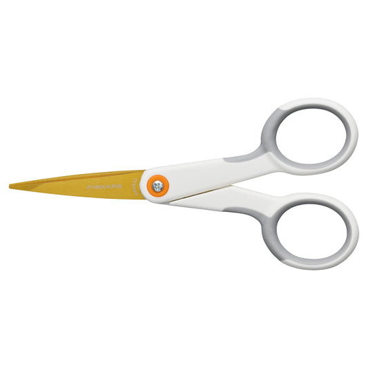 Fiskars Mixed Media No 5 Micro Tip Titanium Scissors 5in # 1069765