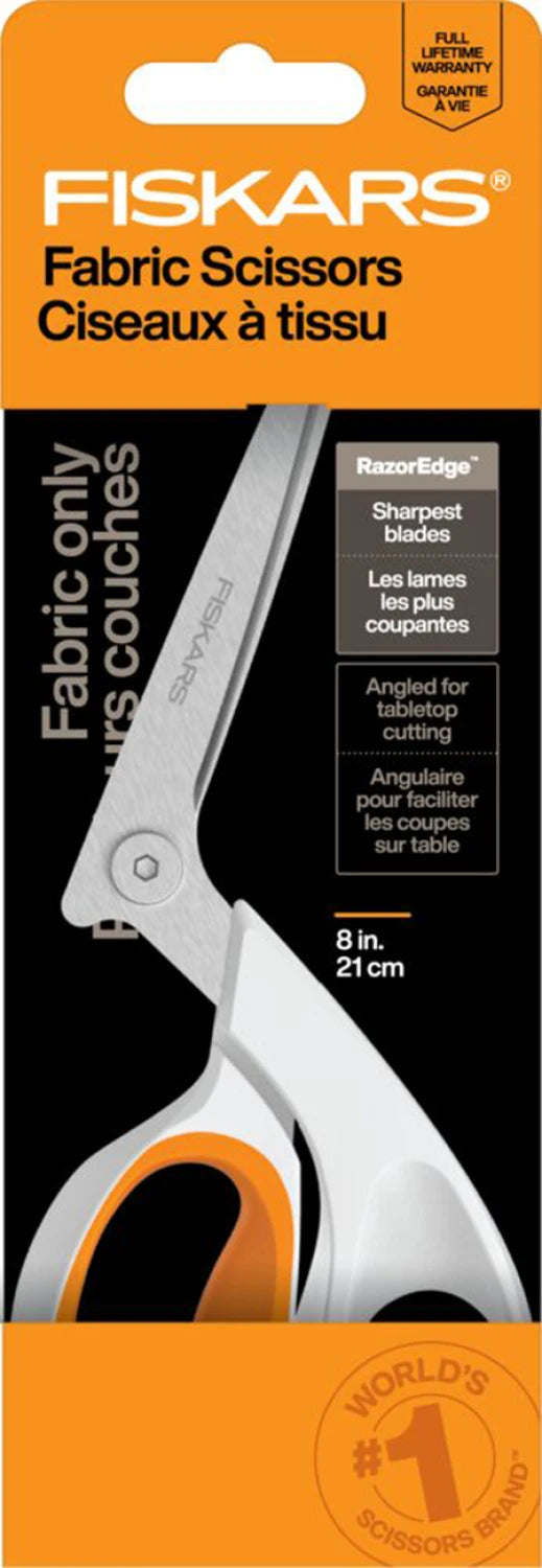 Fiskars RazorEdge 8in Fabric Tabletop Shears # 1069774