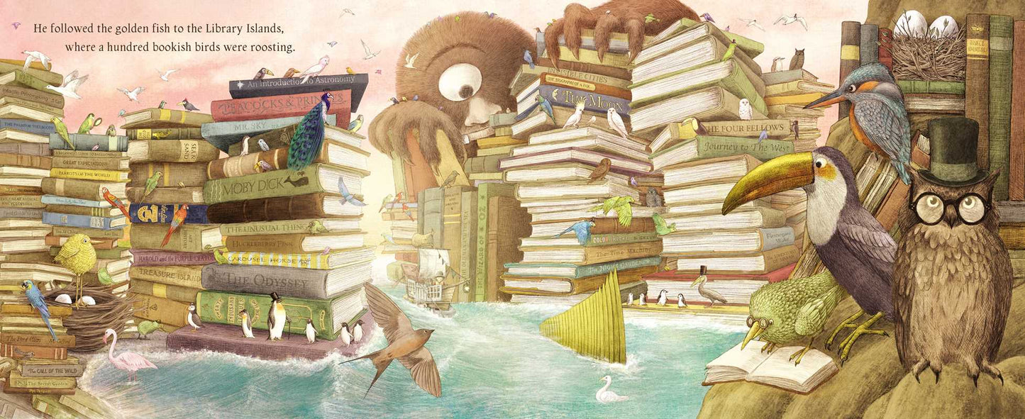 Ocean Meets Sky by Terry Fan: Hardcover; 48 pages / English