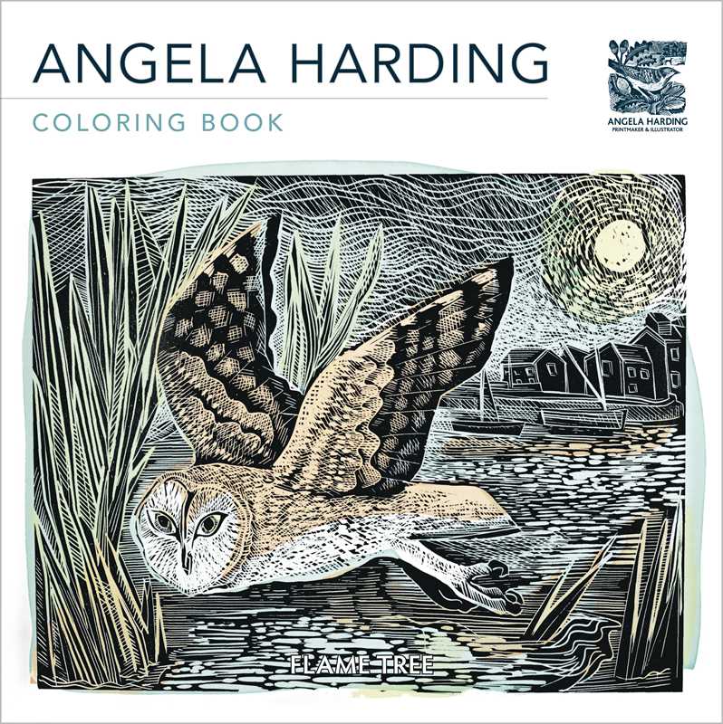 Angela Harding Coloring Book by: Paperback; 96 pages / English
