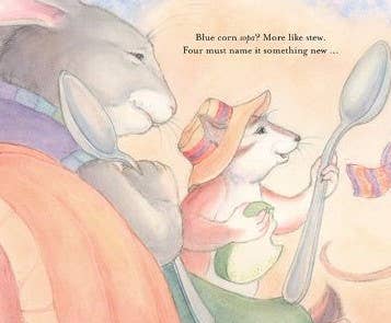 Blue Corn Soup children's picture book