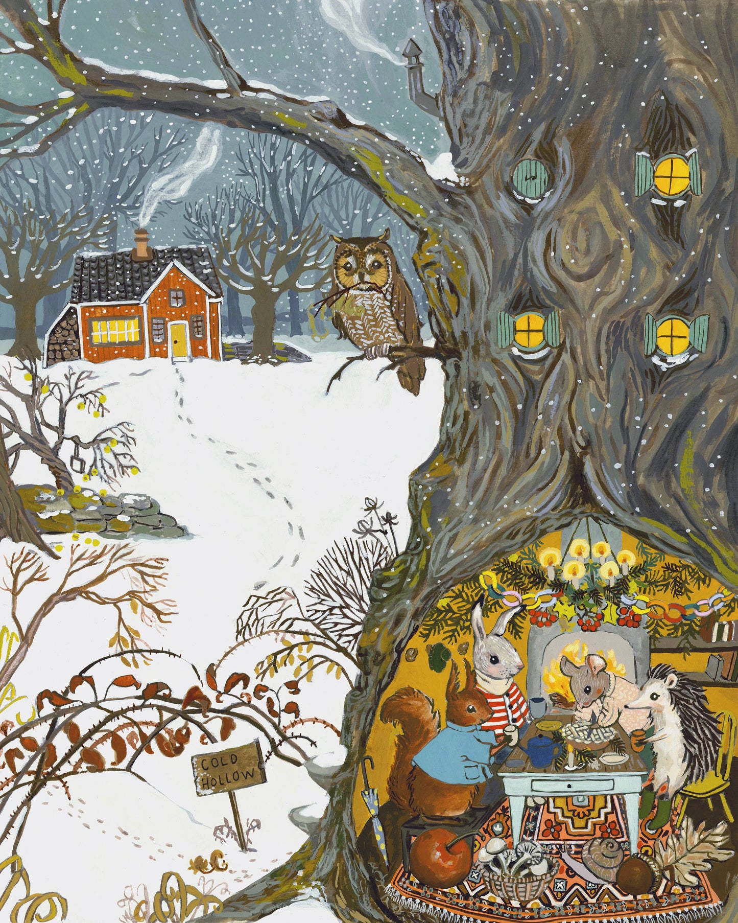 Cold Hollow Art Print: 8x10