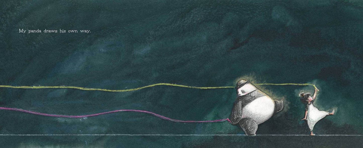 When I Draw a Panda by Amy June Bates: Hardcover; 40 pages / English