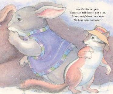 Blue Corn Soup children's picture book