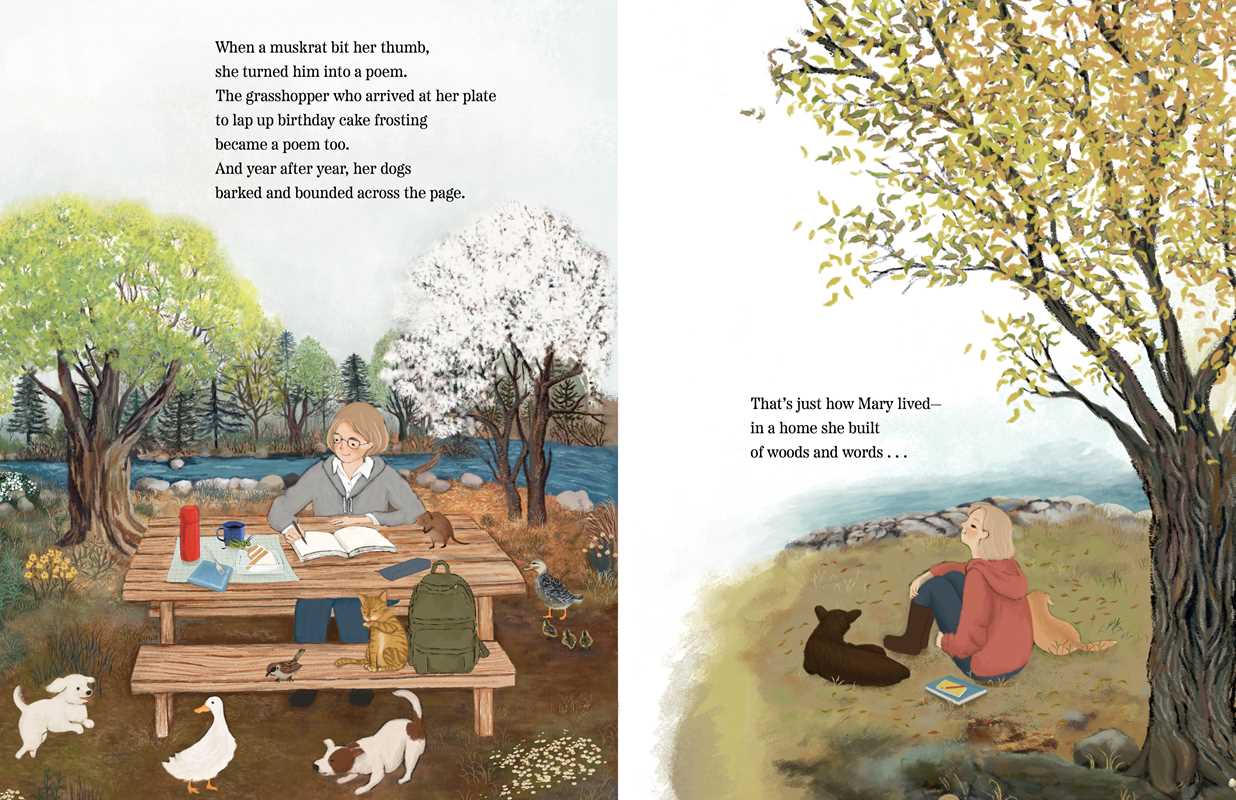 Woods & Words by Sara Holly Ackerman: Hardcover; 40 pages / English