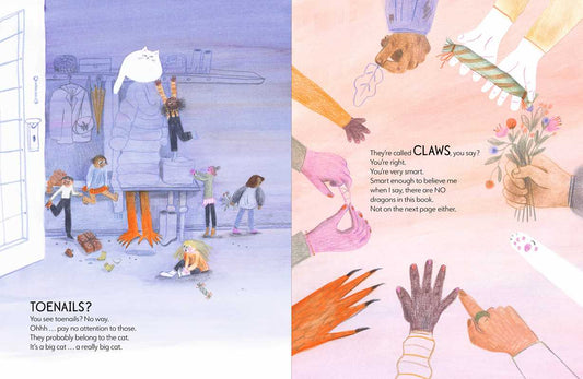 There are No Dragons in This Book by Donna Lambo-Weidner: Hardcover; 32 pages / English