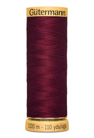 Gütermann Cotton 50 100m Solid Burgundy # 744491-4780