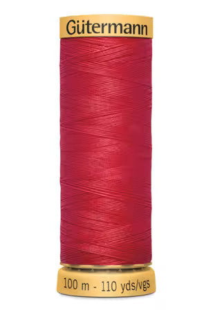 Gütermann Cotton Thread 50 100m Solid Red # 744491-4915