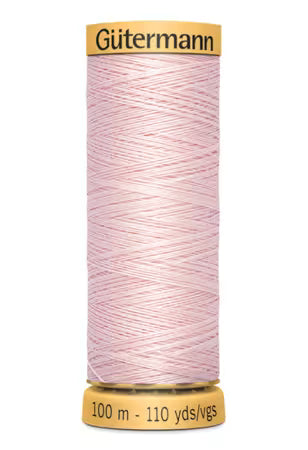 Gütermann Cotton 50 100m Solid Light Pink # 744491-5090