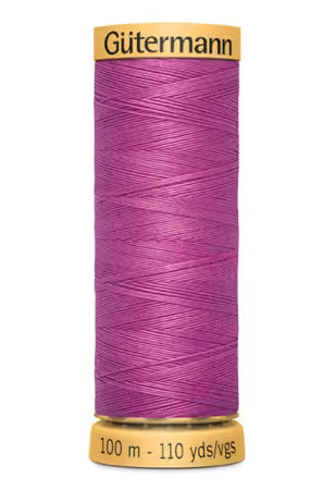 Gütermann Cotton 50 100m Solid Bright Pink # 744491-5980