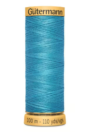 Gütermann Cotton 50 100m Solid Blue Bead # 744491-7532