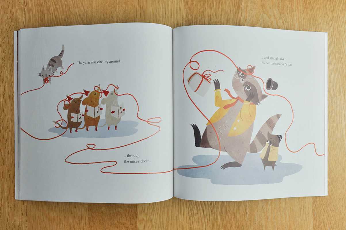 Christmas Sweater for Nina by Cecilia Heikkilä: Hardcover; 32 pages / English