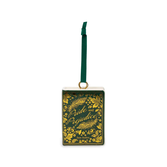 Ceramic Book Ornament, Pride and Prejudice