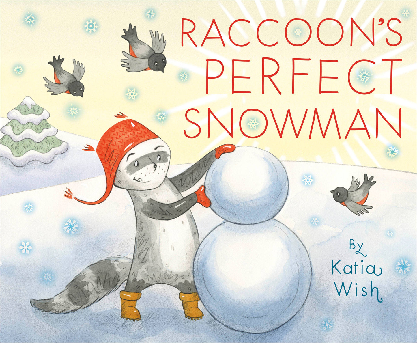 Raccoon's Perfect Snowman, a picture book