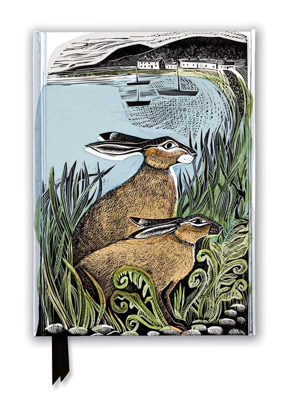 Angela Harding: Rathlin Hares (Foiled Journal) by: Notebook / blank book; 176 pages / English