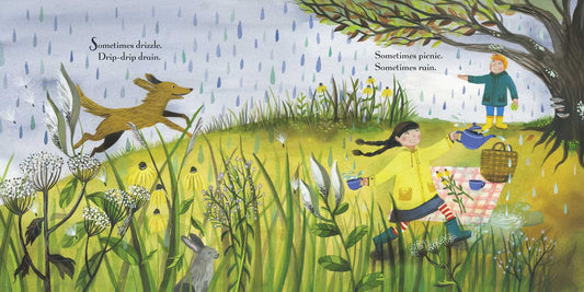 Sometimes Rain by Meg Fleming: Hardcover; 40 pages / English