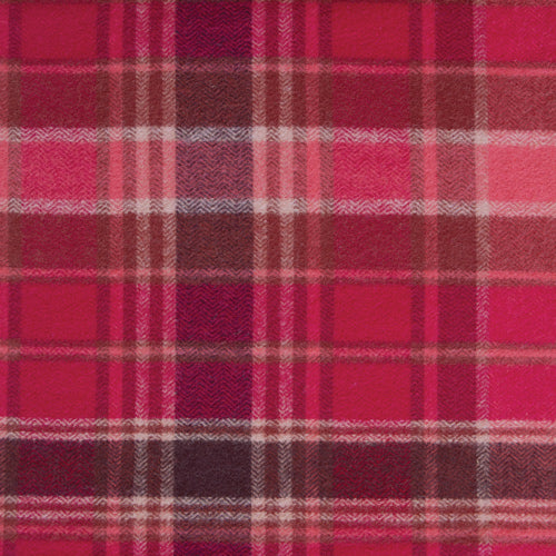 AGF Studio FLANNEL - Chevron Plaid Cranberry (Herringbone) - Highlands FLANNEL - AGF