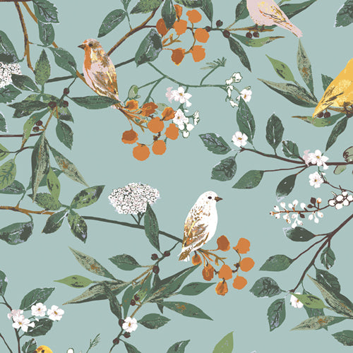 Katarina Roccella - Melodic Plumage Day - Plentiful - Art Gallery Fabrics