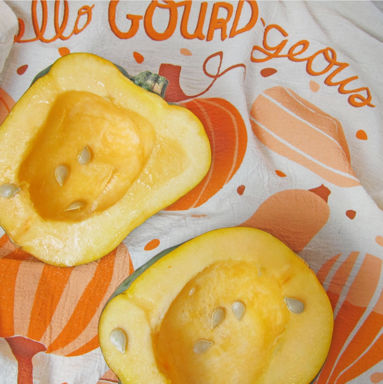 Pumpkin/ Gourd Tea Towel