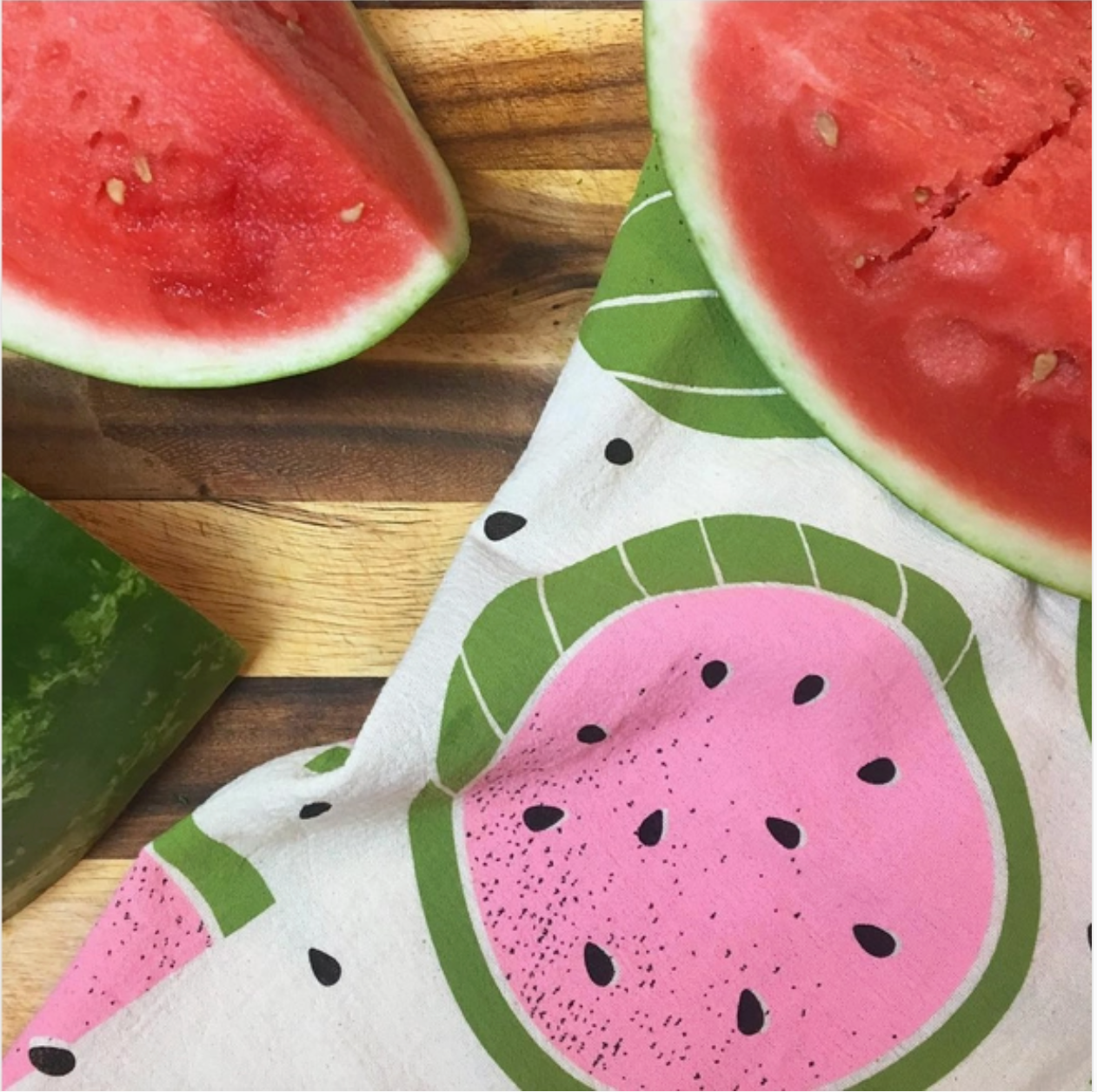 Watermelon Tea Towel