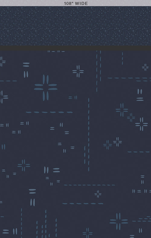 AGF - Decostitch Midnight - AGF Studio Wide Back 108" - Art Gallery Fabrics
