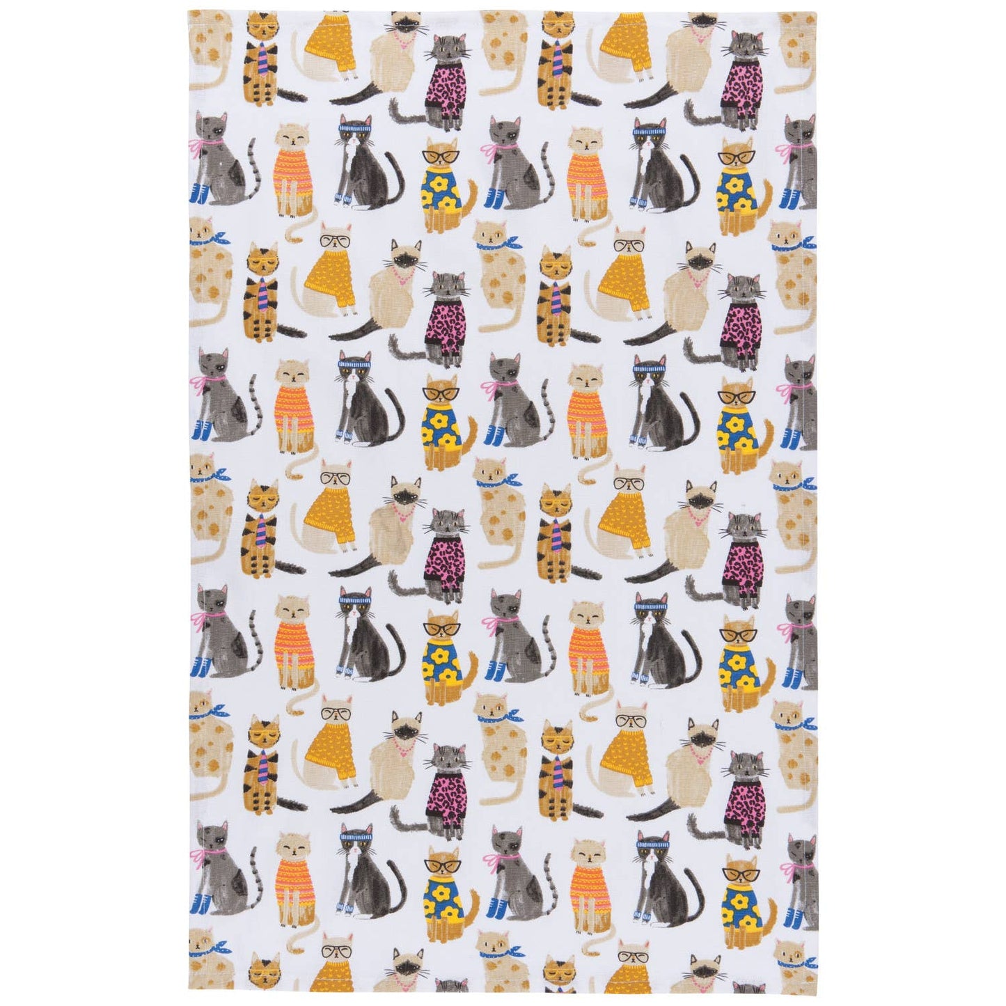 Feline Fine Dishtowel