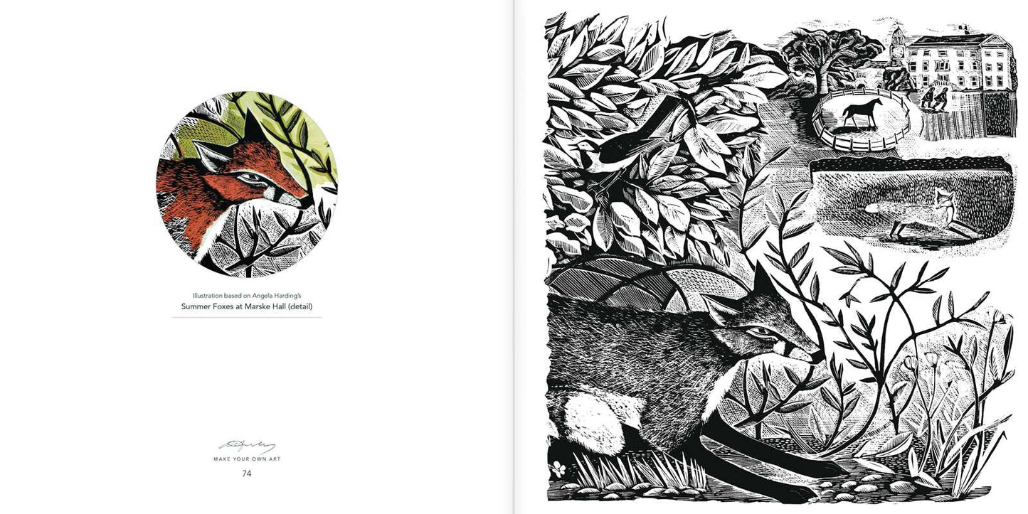 Angela Harding Coloring Book by: Paperback; 96 pages / English
