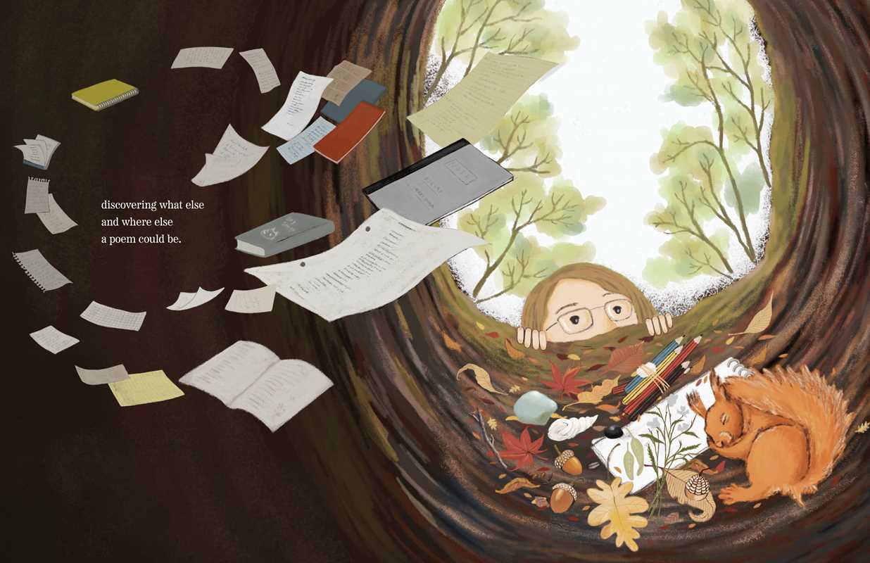 Woods & Words by Sara Holly Ackerman: Hardcover; 40 pages / English