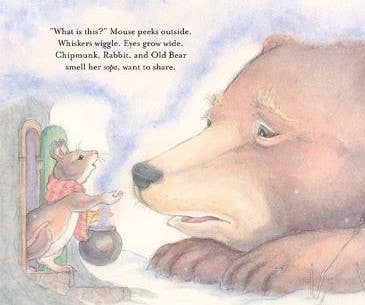 Blue Corn Soup children's picture book
