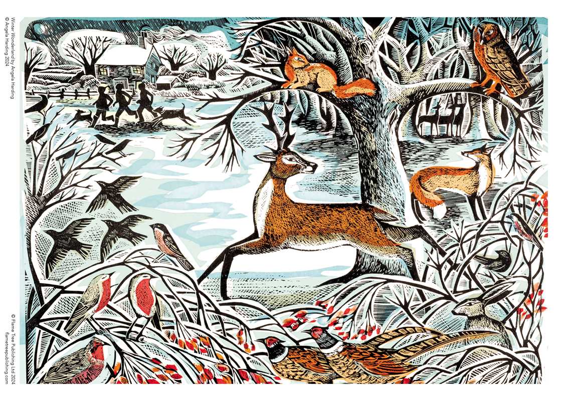 Adult Sustainable Jigsaw Puzzle: Angela Harding: Winter Wonderland by: Jigsaw; 1 pages / English