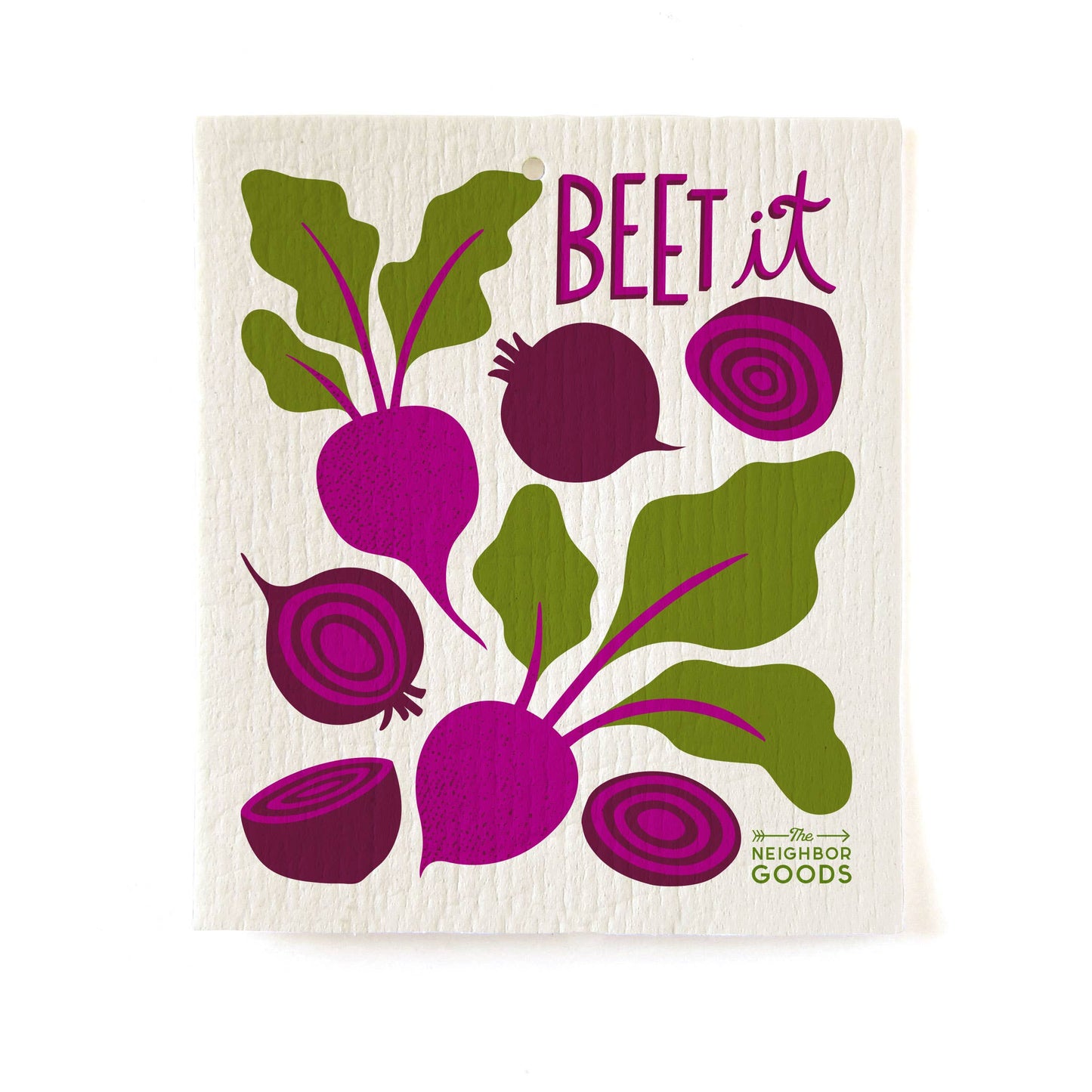 FARMERS MARKET (Beet, Pickle, Tomato) Sponge Cloth Set of 3