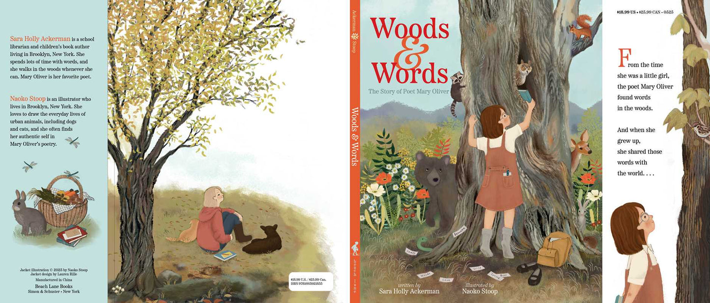 Woods & Words by Sara Holly Ackerman: Hardcover; 40 pages / English