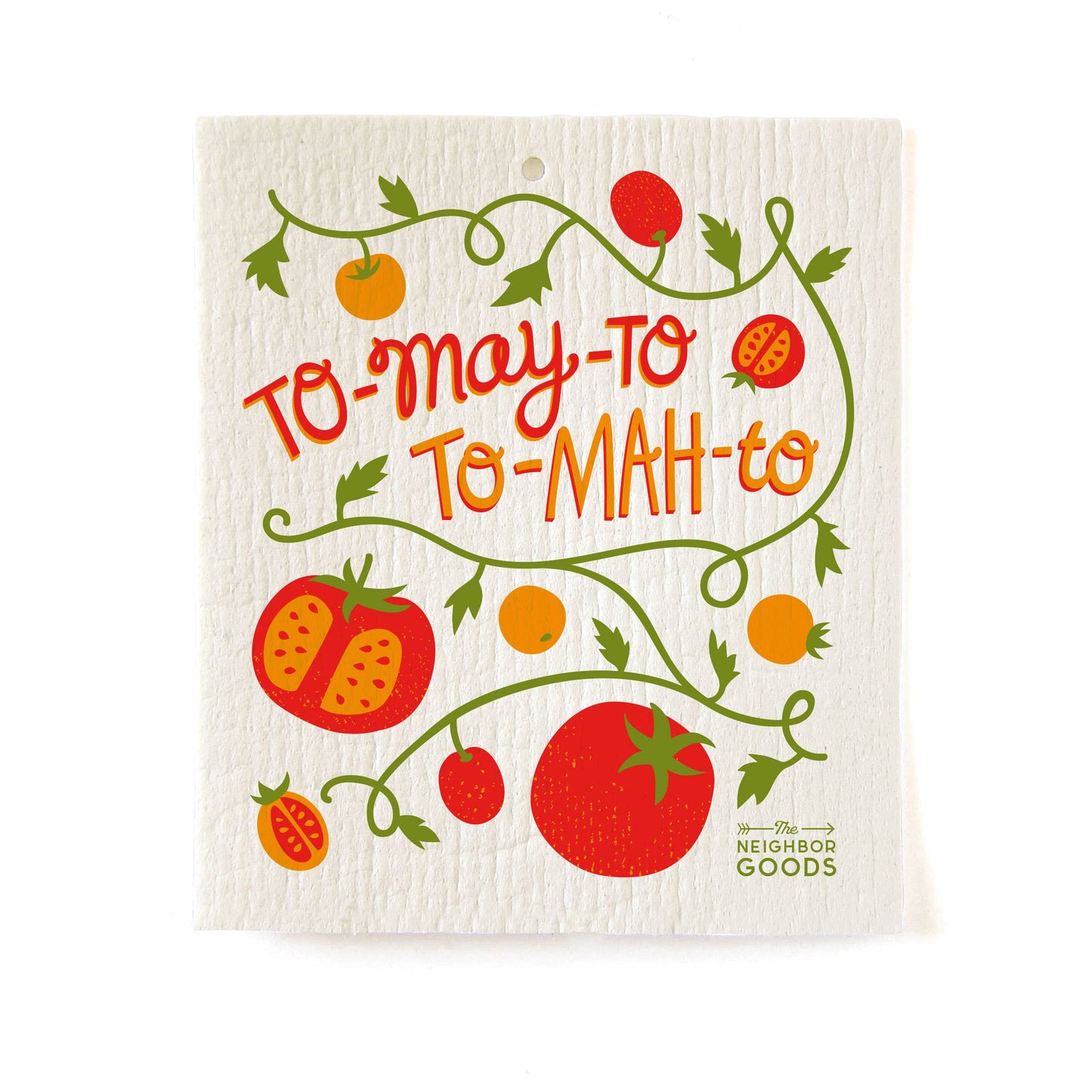 FARMERS MARKET (Beet, Pickle, Tomato) Sponge Cloth Set of 3