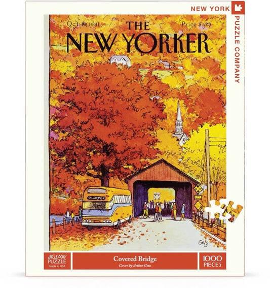 Covered Bridge - 1000 Piece Jigsaw Puzzle