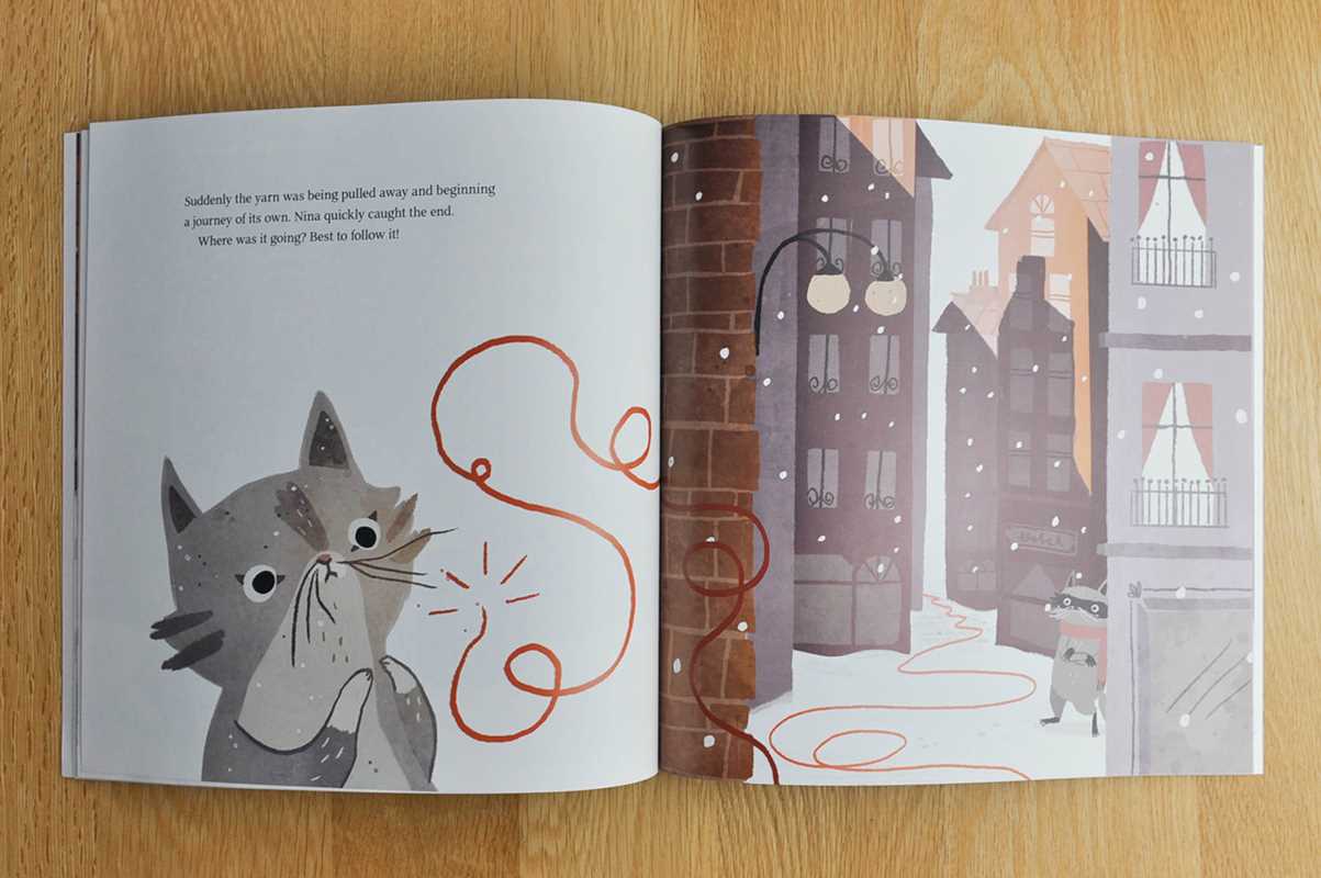 Christmas Sweater for Nina by Cecilia Heikkilä: Hardcover; 32 pages / English
