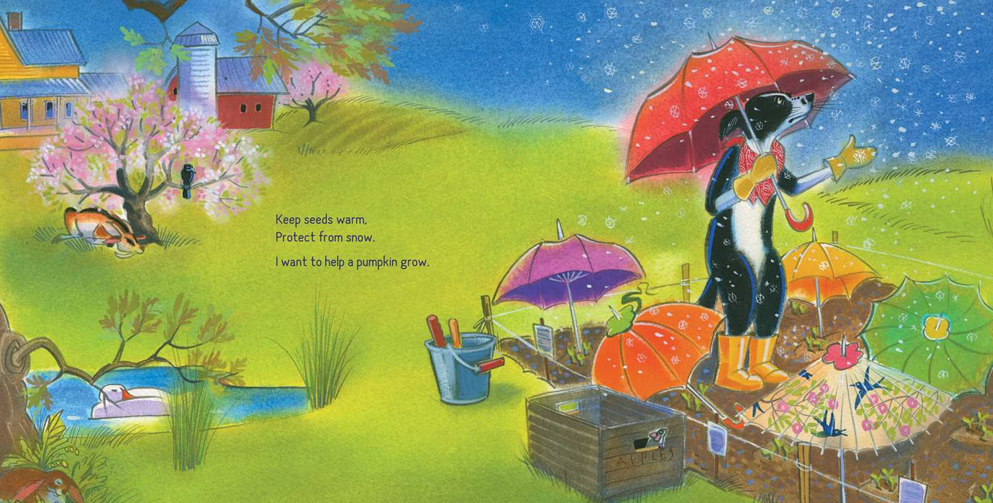 How to Help a Pumpkin Grow by Ashley Wolff: Hardcover; 40 pages / English