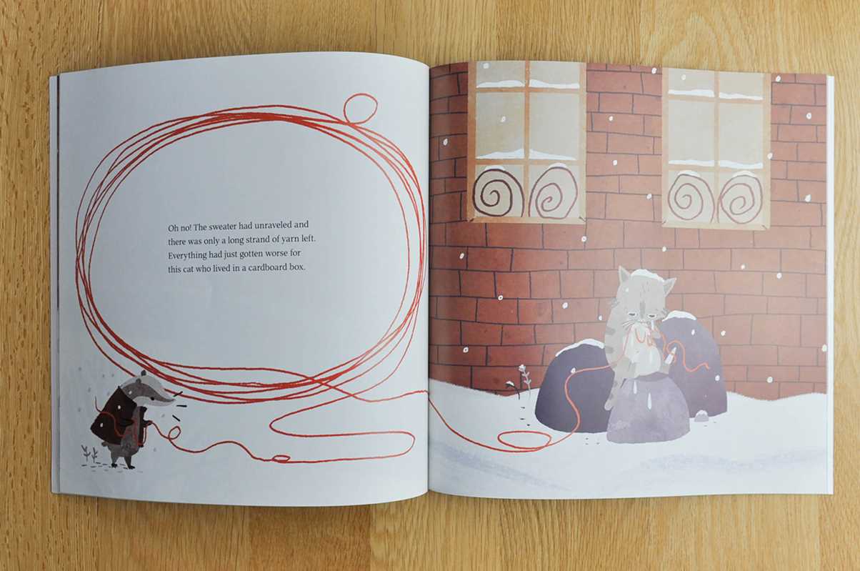 Christmas Sweater for Nina by Cecilia Heikkilä: Hardcover; 32 pages / English