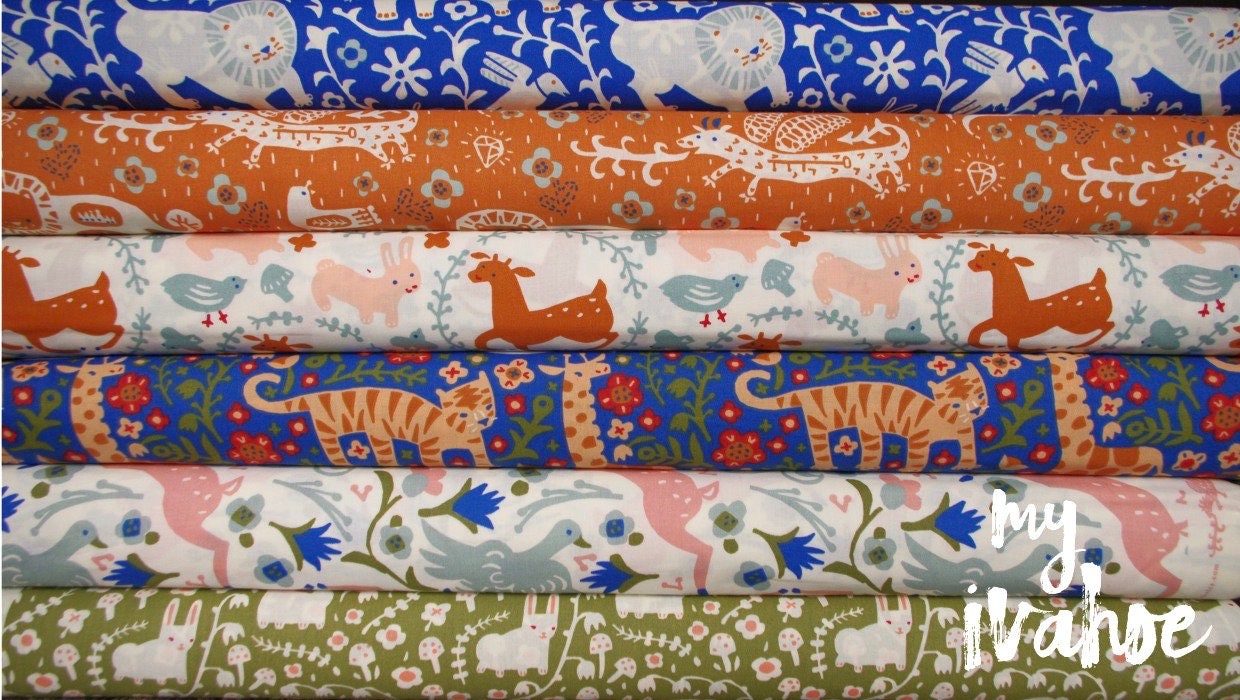 Kristen Balouch - MENAGERIE ROYAL - Enchanted Kingdom - Birch Fabrics