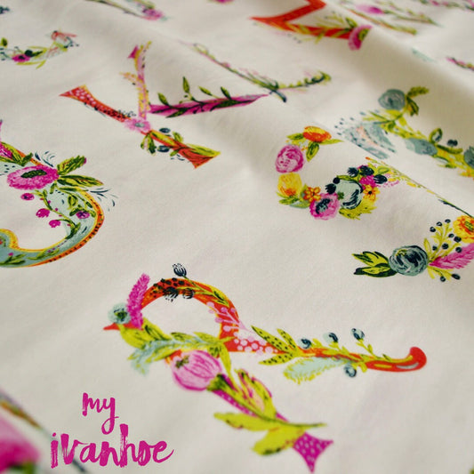 Bari J. Ackerman - Joyeux Alphabet Panel - Joie de Vivre