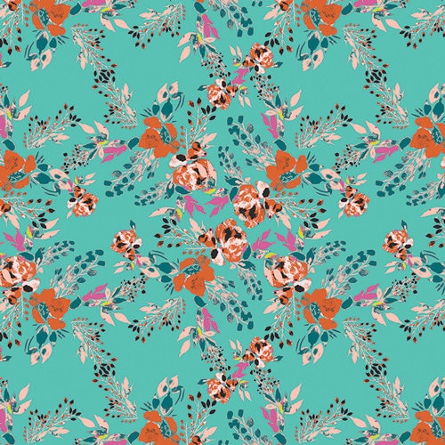 Bari J. Ackerman - Episodic Blooms Aqua - Virtuosa