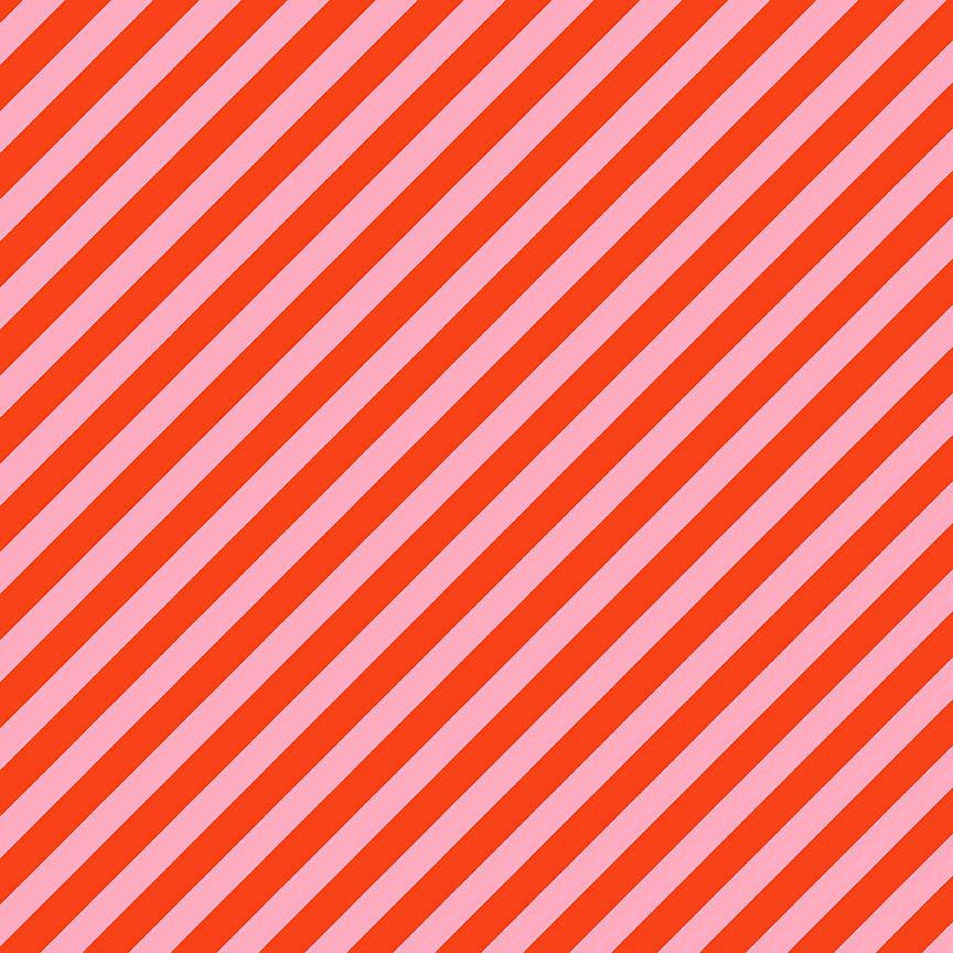 Faye Guanipa - Vintage Stripe - Holly Jolly