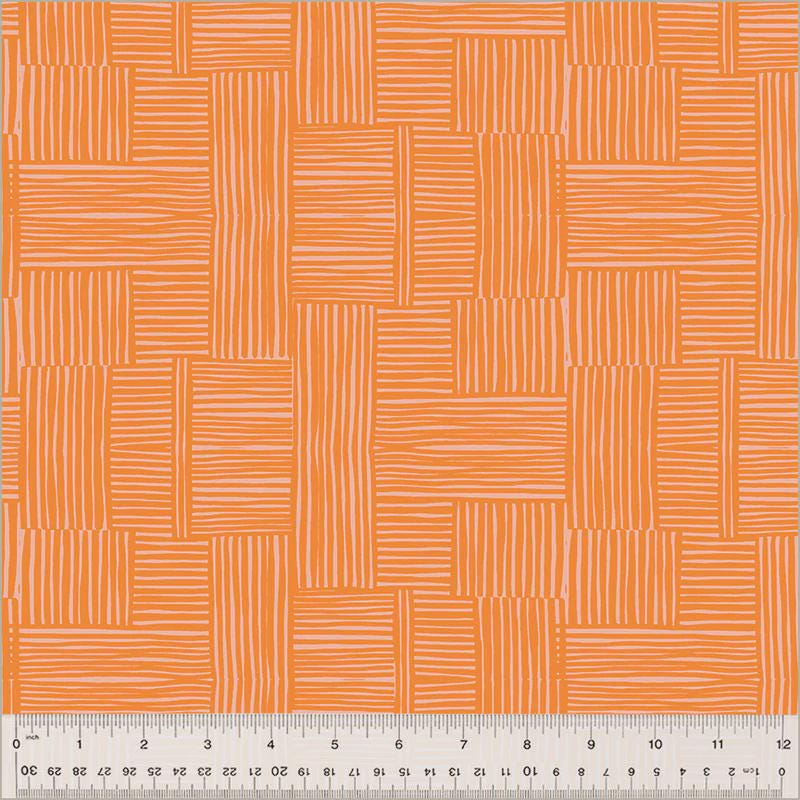 Heather Ross - Woven Creamsicle/Blush - Heather Ross Ruby + Bee Blenders