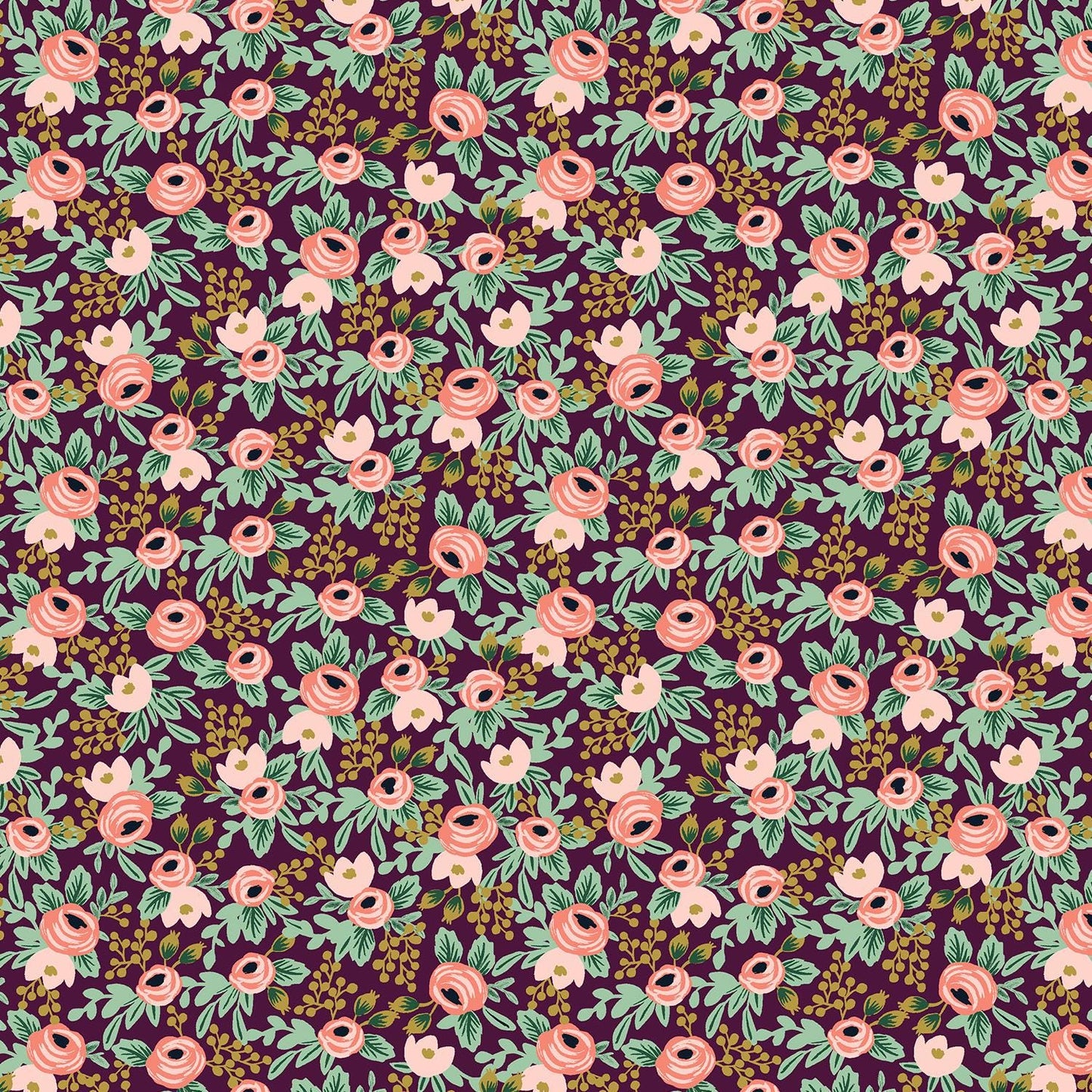 Rifle Paper Co. - Garden Party - Rosa - Currant Fabric - Cotton+Steel