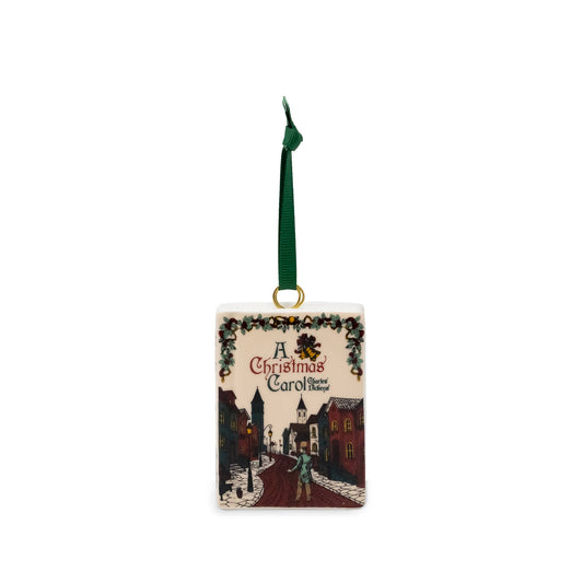 Ceramic Book Ornament, A Christmas Carol