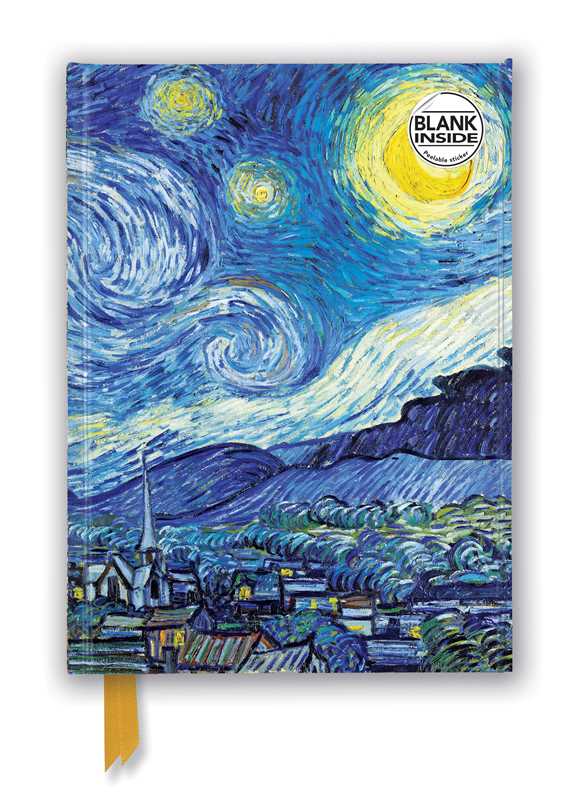 Vincent van Gogh: The Starry Night (Foiled Blank Journal) by: Notebook / blank book; 176 pages / English