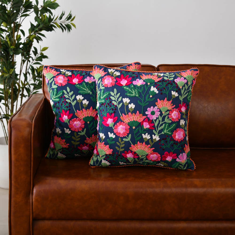 Single Finest Blossom Canvas Pillow 18x18"