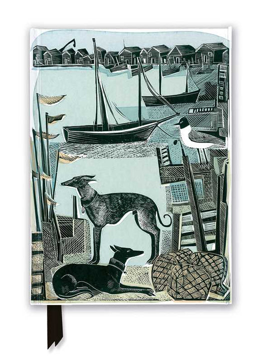 Angela Harding: Harbour Whippets (Foiled Journal) by: Notebook / blank book; 176 pages / English